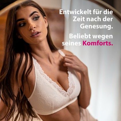 LIPOELASTIC Kompressions-BH mit Spitze PI premium in Creme